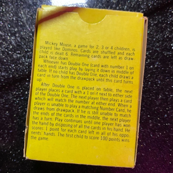 Vintage 1950’s Disney Mickey Mouse Card Game Vol. 3 - Picture 3 of 5